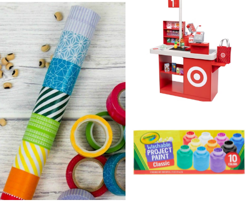 Art supplies for your babies cover photo collage