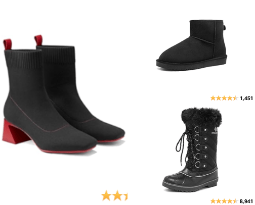 Shoes & boots! cover photo collage