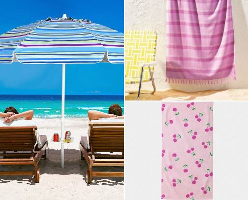 Beach Day cover photo collage