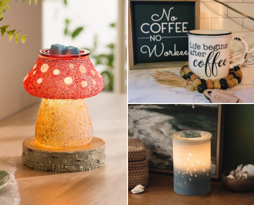 Best Scentsy Warmers & Wax Bars for a Cozy Home cover photo collage