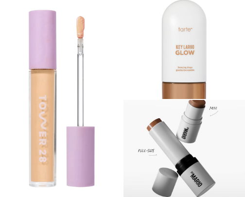 Acne safe makeup💄 cover photo collage