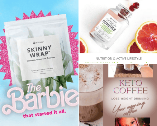 Marcie Says ItWorks!! cover photo collage