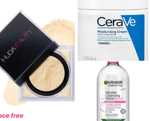 My favorite beauty recs cover photo collage