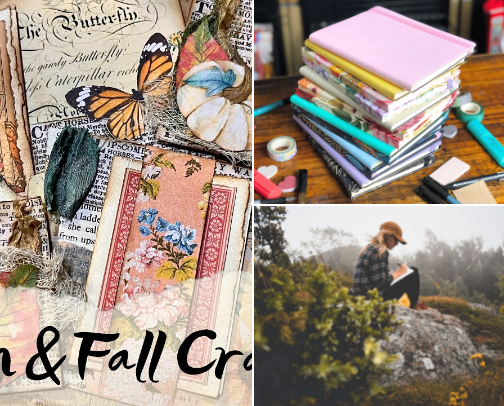 Arty crafty cover photo collage