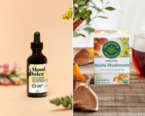 NATURAL STRESS RELIEF AND ANXIETY SUPPORT cover photo collage