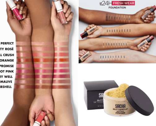 Makeup must haves💄 cover photo collage