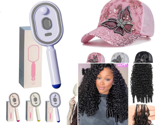 Hair Accessories cover photo collage