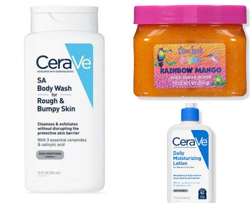 Our 5 Step Routine For His "Back Acne" cover photo collage