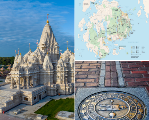 Architectural Splendor and Cultural Heritage: A Curated Guide to East Coast Destinations cover photo collage