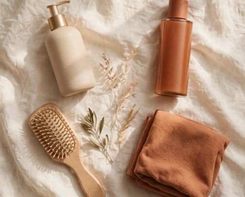 Body, Hair & Skin Favorites cover photo collage