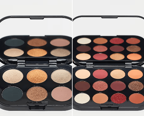 Eyeshadows cover photo collage
