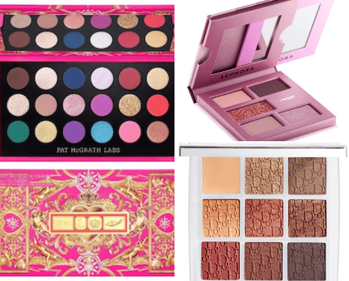 Sephora Eyeshadow Palettes cover photo collage