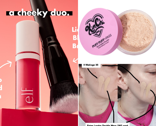 Makeup & Beauty cover photo collage