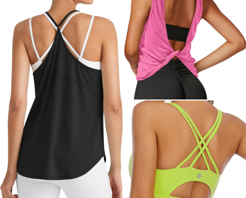 Workout Clothes that are cute, too! cover photo collage