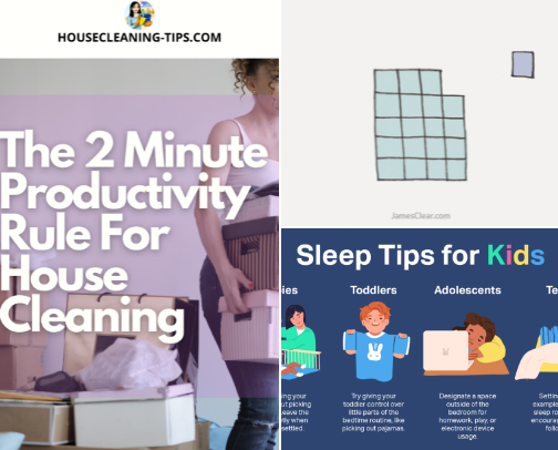 Simple Habits & Systems That Make Busy Days Easier cover photo collage