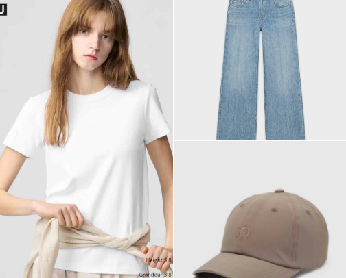 Effortless & casual fashion cover photo collage