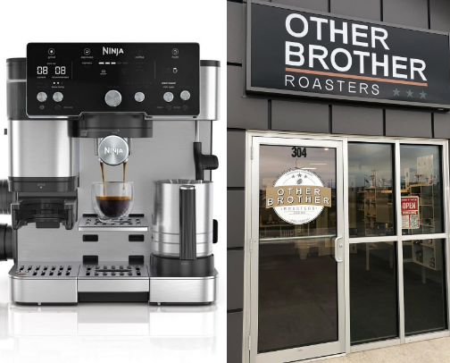 At home coffee bar☕️ cover photo collage