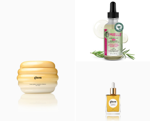 My Hair Care Staples cover photo collage