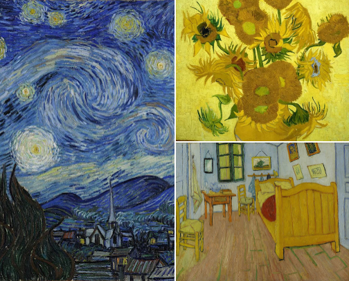 Van Gogh Beginner's Guide cover photo collage