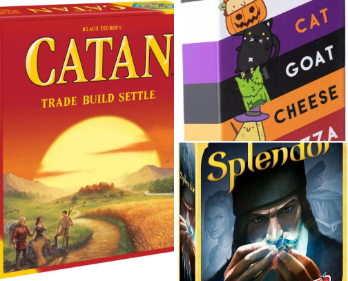 Fun boardgames for family nights in 🌜🎲 cover photo collage