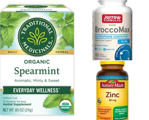 The best vitamins and supplements to get rid of acne cover photo collage