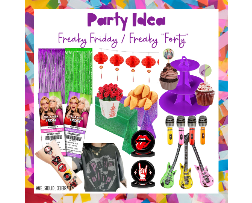 Freaky Friday Party cover photo collage