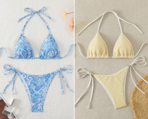 Summertime Swimmys ☀️👙 cover photo collage