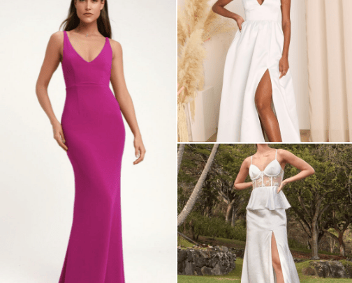dresses '24 cover photo collage