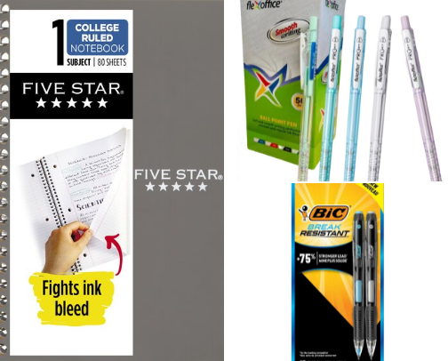 School material list cover photo collage
