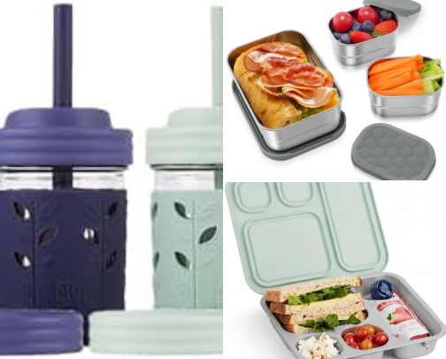 Tox free kids school lunch cover photo collage