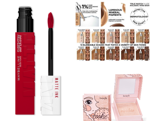 My favorite beauty recs cover photo collage