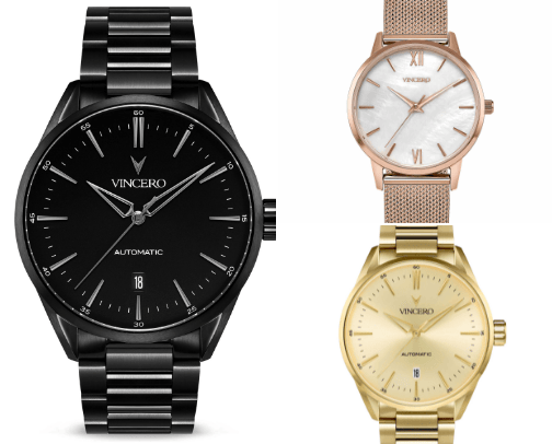 Vincero Watches cover photo collage