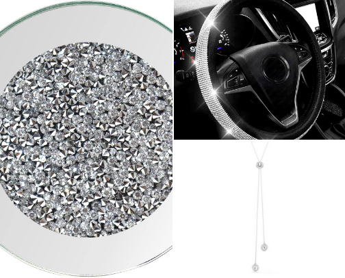 Bling up your life - life is too short to not sparkle cover photo collage