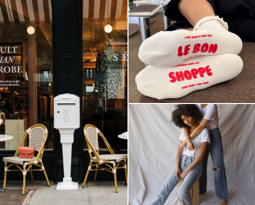 shop in the city cover photo collage