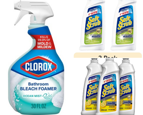 My Spring deep cleaning must haves. cover photo collage