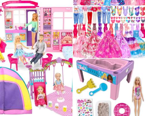 So many Barbies in everything!!! cover photo collage