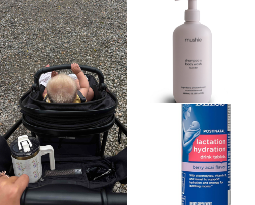 1st year worth of our favorite baby items cover photo collage