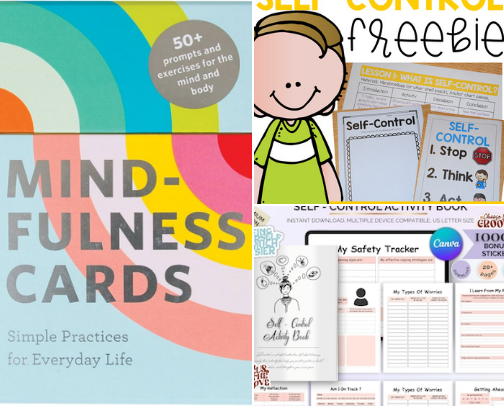 Tools I Use for Mindfulness + Self-Discipline 🧘🏽‍♀️ cover photo collage