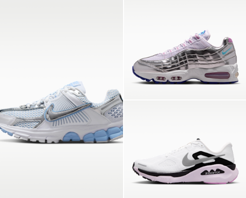 Mom Shoes: Cute Nike Sneakers for Walks (The Dad Shoe Trend, But Make It Mom) cover photo collage