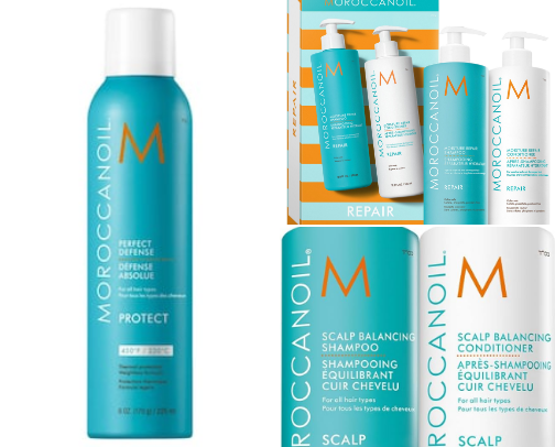 Beauty- Hair Care Products cover photo collage