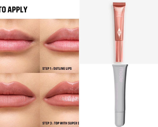 My fav beauty products cover photo collage