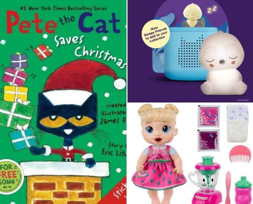 4 Year olds Holiday Wishlist cover photo collage