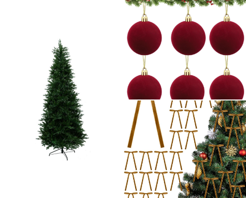 My Christmas tree cover photo collage