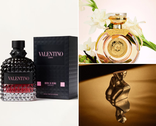 Perfume recommendations cover photo collage
