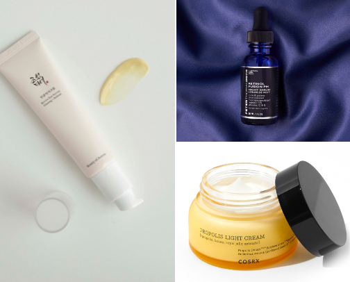 Hudpleierutine med retinol (anti-age) cover photo collage