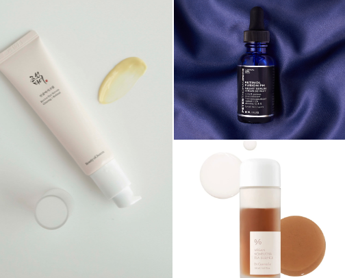 Hudpleierutine med retinol (anti-age) cover photo collage