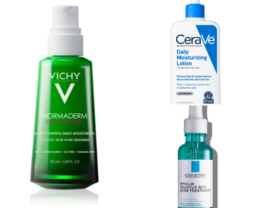 Skincare cover photo collage