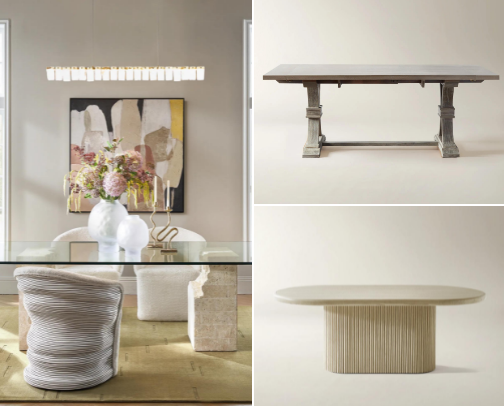 Luxurious Dining Room Collection for Spring/Summer 2026 cover photo collage