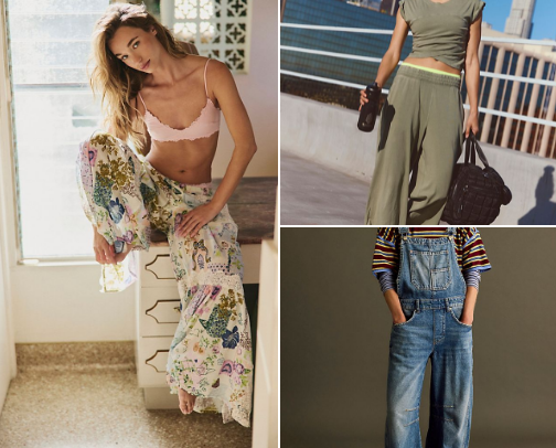 Free People New Arrivals cover photo collage
