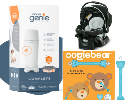 Baby products cover photo collage